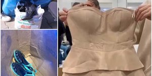 Ρούχα που έστειλαν στους πληγέντες στην Τουρκία/Φωτογραφία Μilliyet