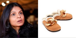 Η σύζυγος του Ρίσι Σούνακ, Μούρτι και οι παντόφλες των... 650 ευρώ 