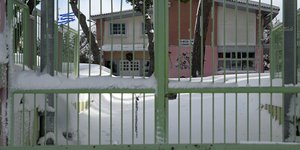 Κλειστό σχολείο λόγω χιονιά