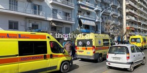 Άνδρας περίπου 40 ετών υπέστη ανακοπή καρδιάς στο κέντρο της Θεσσαλονίκης