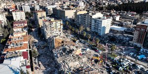 Καταστροφές από τους σεισμούς στην Τουρκία