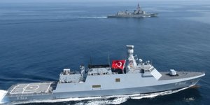Τουρκικά πολεμικά πλοία/Φωτογραφία Τουρκικό Υπουργείο Άμυνας