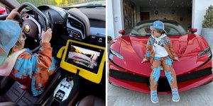 3χρονος Τούρκος παρκάρει Ferrari σαν επαγγελματίας