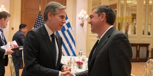 Αλέξης Τσίπρας και Άντονι Μπλίνκεν
