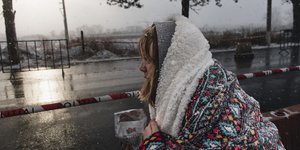 ουκρανη κουβερτα χιονια 