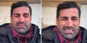 Ο προπονητής της Χατάισπορ, Βολκάν Ντεμιρέλ, ξεσπά σε δάκρυα για τα δεινά που προκάλεσε ο ισχυρός σεισμός στην Τουρκία