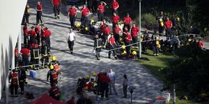 Βρετανοί πυροσβέστες