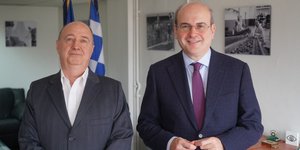 Επίσκεψη του Κωστή Χατζηδάκη στην Ανεξάρτητη Αρχή Επιθεώρησης Εργασίας