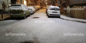 Xιόνια στο Παγκράτι 