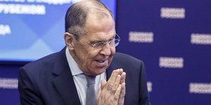 Ο υπουργός Εξωτερικών της Ρωσίας, Σεργκέι Λαβρόφ