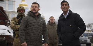 Βολοντίμιρ Ζελένκι, Ρίσι Σούνακ