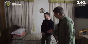 Το απλό δωμάτιο στο οποίο μένει ο Ζελένσκι τον τελευταίο χρόνο 
