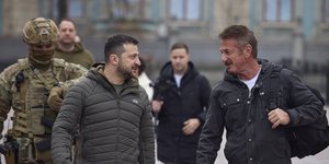 Οταν ο Σον Πεν γύριζε την ταινία του στην Ουκρανία