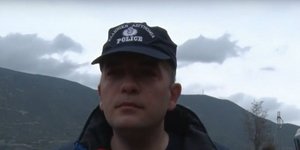 Ο αστυνομικός έφτασε τραγωδία Τέμπη