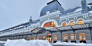 Το Canfranc Station στη σύγχρονη όψη του ως πολυτελές ξενοδοχείο