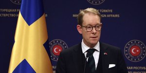 O ΥΠΕΞ Σουηδίας Τόμπιας Μπίλστρομ