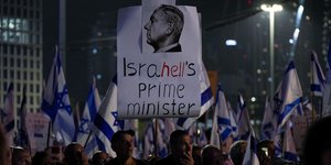 Εικόνα από τις πρόσφατες κινητοποιήσεις στο Ισραήλ 