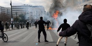 Επεισόδια στο κέντρο της Αθήνας