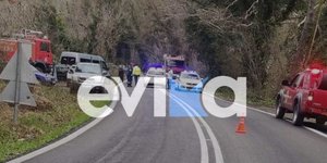 Τροχαίο στην Εύβοια 