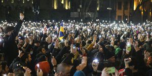 Διαδηλώσεις στην Γεωργία