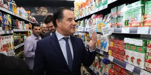Ο υπουργός Ανάπτυξης και Επενδύσεων, Αδωνις Γεωργιάδης