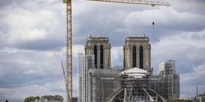 Γερανός στην Παναγία των Παρισίων