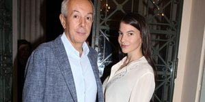 O Γιάννης Κούστας με τη νυν σύζυγό του, Δήμητρα Μέρμηγκα/Φωτογραφία: NDP