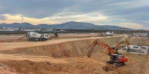 Intrakat: Προχωρούν οι εργασίες στο Διεθνή Αερολιμένα Αθηνών