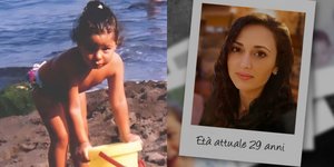 Η Ιταλίδα Άντζελα Τελεντάνο την εποχή της εξαφάνισής της και πώς θα ήταν περίπου σήμερα/Φωτογραφίες: Facebook/Rosa e Naomi per Angela Celentano