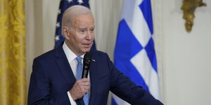 Ο Τζο Μπάιντεν στην δεξίωση για την ελληνική ανεξαρτησία