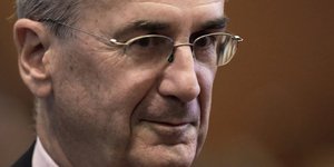 Ο κεντρικός τραπεζίτης της Γαλλίας, Φρανσουά Βιλερουά ντε Γκαλό/ AP Photos