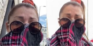 Η Κλέλια Ρένεση στη πορεία στο Σύνταγμα