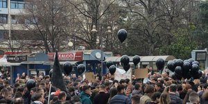 Συλλαλητήριο στη Λάρισα για τα Τέμπη/ Onlarissa.gr