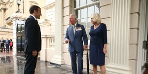 Μακρόν και Πρίγκιπας Κάρολο με Καμίλα 