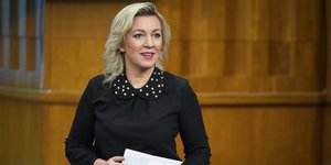 Η Μαρία Ζαχάροβα