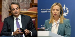 Τηλεφωνική επικοινωνία Μητσοτάκη - Μελόνι