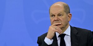 Ο καγκελάριος της Γερμανίας Όλαφ Σολτς