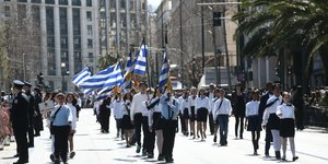 Μαθητική παρέλαση 25η Μαρτίου 2023 στην Αθήνα