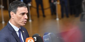 Ο Ισπανός πρωθυπουργός, Πέδρο Σάντσεθ, στη Σύνοδο Κορυφής της ΕΕ