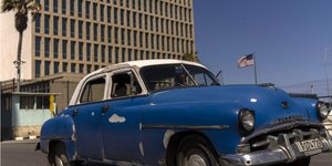 Η πρεσβεία των ΗΠΑ στην Αβάνα της Κούβας