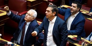 Αλέξης Τσίπρας, Γιάννης Ραγκούσης