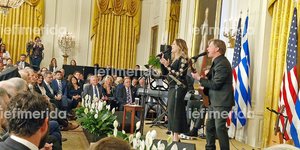 Η Ρίτα Γουίλσον τραγούδησε για τους καλεσμένους