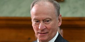 Ο στενός σύμμαχος του Πούτιν και ο θεωρούμενος ως «αρχιτέκτονας» του πολέμου στην Ουκρανία, Νικολάι Πατρούσεφ/ Φωτογραφία αρχείου: AP Photos