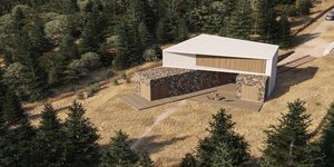 Το Snowfall House στον Χελμό