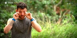 Ο Παναγιώτης Κωνσταντινίδης περνάει δύσκολες ώρες στο αποψινό επεισόδιο του Survivor All Star