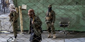 Μαχητές Ταλιμπάν στη Καμπούλ 