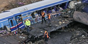 Συνεχίζονται οι έρευνες μετά από την τραγωδία στα Τέμπη