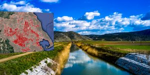 Στο «κόκκινο» ο χάρτης των γεωτρήσεων της Θεσσαλίας