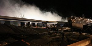 Σύγκρουση τρένων στα Τέμπη