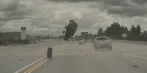 Το τροχαίο έγινε σε αυτοκινητόδρομο του Λος Άντζελες